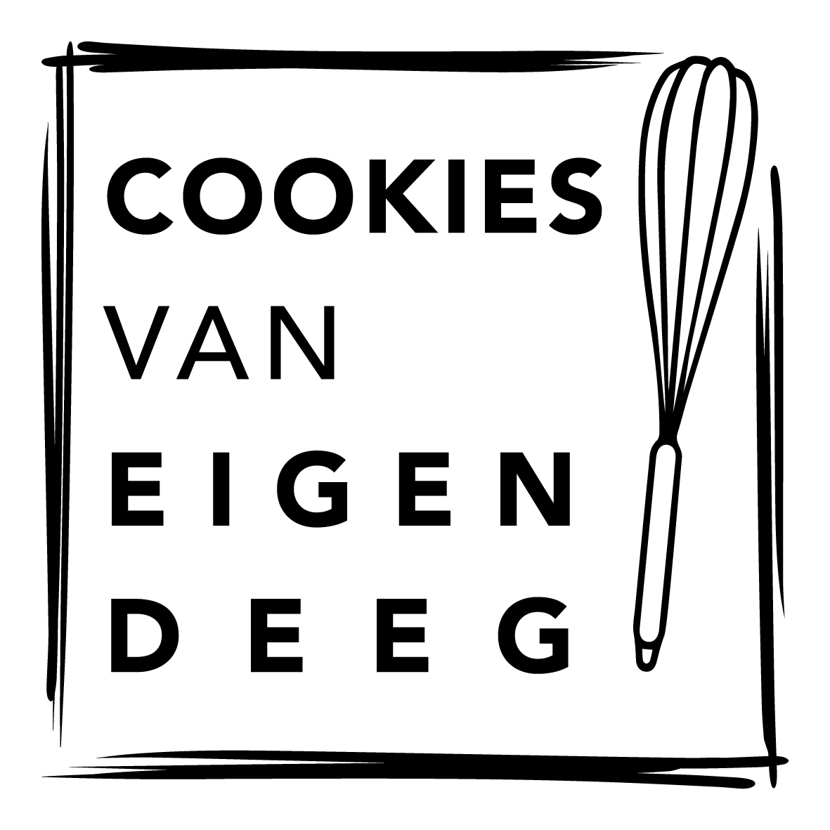 Logo Cookies van eigen deeg
